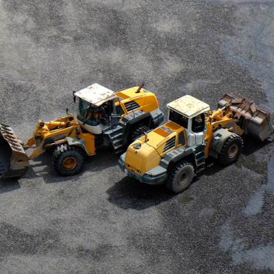 Mining tyres for wheel loaders